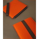 ARCHITECT iPad sleeve orange/brown