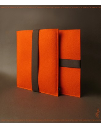 ARCHITECT iPad sleeve orange/brown