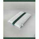 ARCHITECT wool felt iPad Mini sleeve light gray/ green